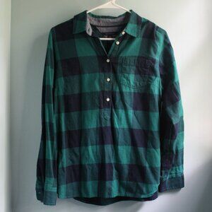 Blue & green Tommy Hilfiger flannel, size M